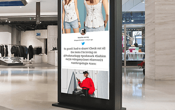 Fashion Retail Store Digital Signage