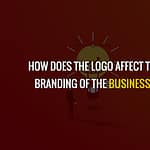 How does the logo affect the branding of the business