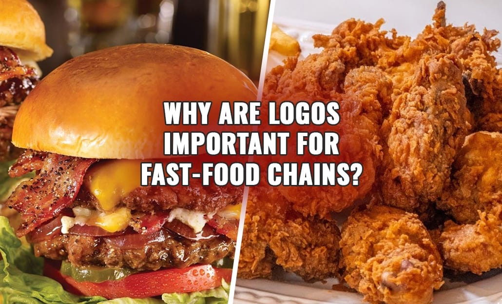 Why are logos important for fast-food chains?