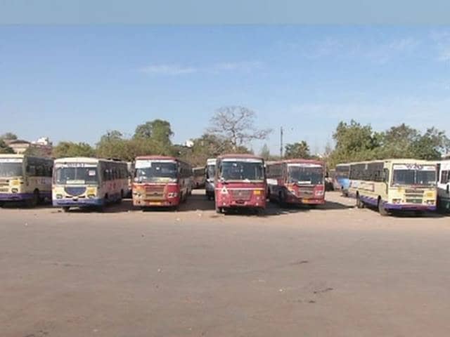 Gujarat State Transport Employees on Strike; Wage Hike Demand Cripples Bus Service